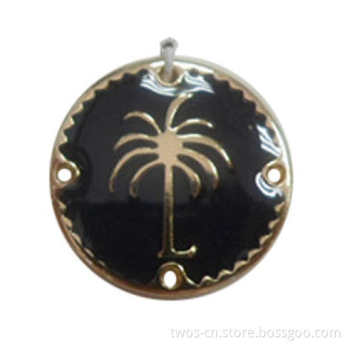 Alloy Metal Pendants Sew on Plate